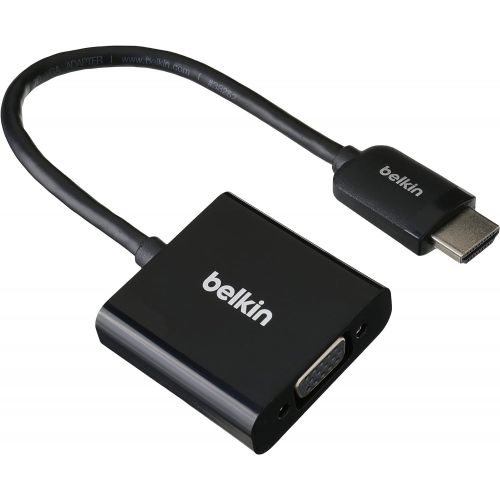 벨킨 Belkin HDMI to VGA Adapter Dongle with 3.5mm Audio Jack for Portable Devices