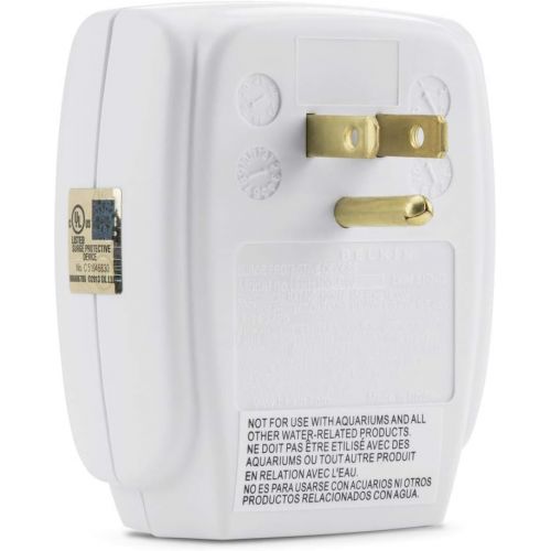 벨킨 Belkin F9H100-CW Single Outlet SurgeCube Surge Protector, 1080 Joules (F9H100-CW)