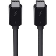 Belkin Thunderbolt 3 Cable (100W Thunderbolt Cable, USB-C to USB-C Cable), 2.6ft/0.8M