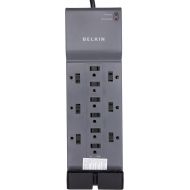Belkin 12-Outlet Home/Office Series Surge Protector with 8-Foot Cord (Gray) (BE112234-08)