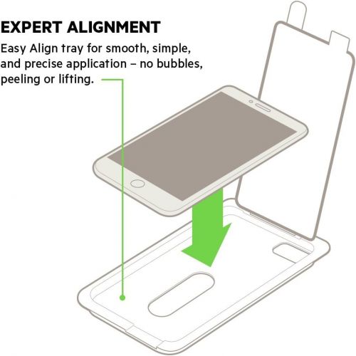 벨킨 Belkin Screen Protector for iPhone 8 Plus/ 7 Plus - Black