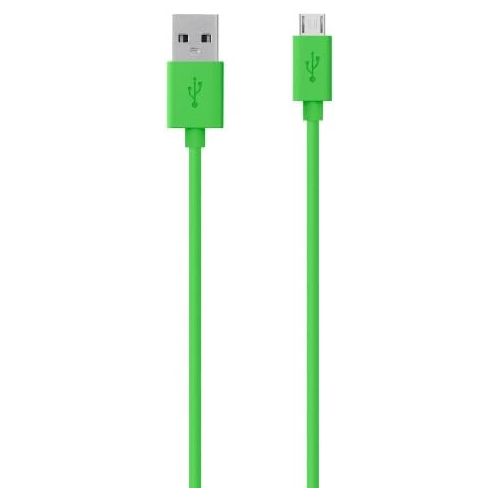 벨킨 Belkin MIXIT? Micro USB Cable for Samsung Phones (Green, 4 Feet)