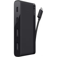 Belkin USB-IF Certified 4-Port Mini USB-C Hub with Two USB-C & Two USB-A Ports (Not Supporting Pass-Through Charging)