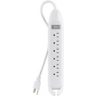 Belkin 6-Outlet Power Strip with Circuit Breaker and 12-Foot Cord (F9D160-12)