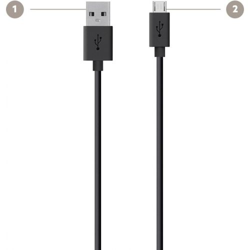 벨킨 Belkin MIXIT? Micro USB Cable for Samsung Phones (Blue, 4 Feet)