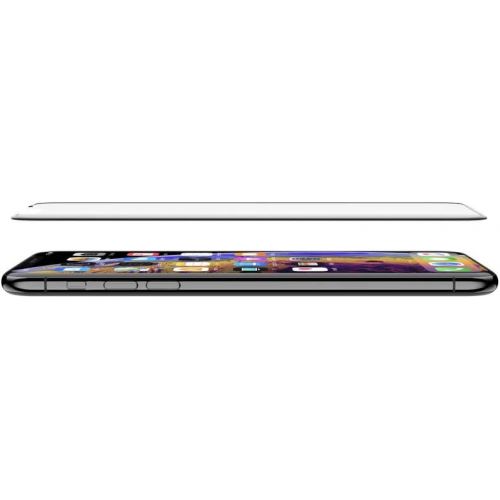 벨킨 Belkin ScreenForce TemperedGlass Screen Protection for iPhone XS/X (iPhone XS Screen Protector, iPhone X Screen Protector)