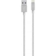 Belkin Apple Certified MIXIT Metallic Lighting to USB Cable, 4 Feet (Silver)