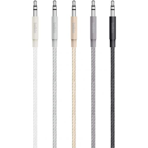 벨킨 Belkin Apple Certified MIXIT Metallic Lighting to USB Cable, 4 Feet (Silver)