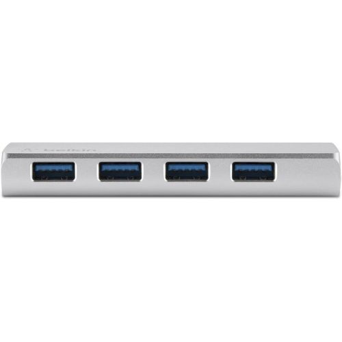 벨킨 Belkin USB-IF Certified USB 3.0 4-Port Hub with 1-Meter USB Type C (USB-C) to Micro-B Cable