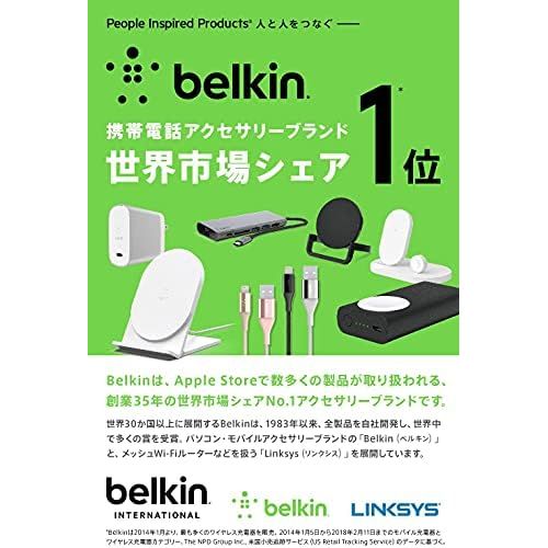 벨킨 Belkin USB-C to Lightning Cable (4ft Fast Charging iPhone USB-C Cable for iPhone 11, 11 Pro, 11 Pro Max, XS, XS Max, XR, X, MacBook, iPad and More, Apple MFi-Certified), Black