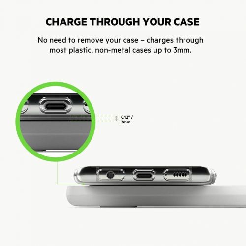 벨킨 Belkin Dual Wireless Charger (Dual Wireless Charging Pad 10W for iPhone 11, 11 Pro, 11 Pro Max, Galaxy S20, S20+, S20 Ultra, Pixel 4, 4XL, AirPods and More), Black