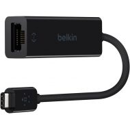 Belkin USB-IF Certified USB Type C (USB-C) to Gigabit Ethernet Adapter, Compatible with USB-C Devices including New MacBook, MacBook Pro (2016), XPS and ChromeBook Pixel (F2CU040bt