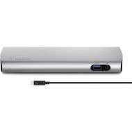 Belkin Thunderbolt 3 Dock w/ 2.6ft Thunderbolt 3 Cable (Thunderbolt Dock for MacBook Pro models from 2016 or later, includes the 2018 version), Dual 4K @60Hz, 40Gbps Data Transfer