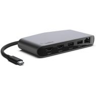 Belkin Thunderbolt 3 Dock Mini W/Thunderbolt 3 Cable (Thunderbolt Dock for MacOS and Windows USB-C Laptops, Dual 4K @60Hz, 40Gbps Transfer Speeds)