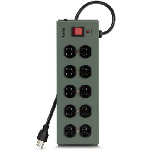 벨킨 Belkin Metal Power Strip Surge Protector