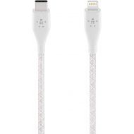 Belkin USB-C to Lightning Cable + Strap (Made with DuraTek) Ultra-Strong iPhone Fast Charging Cable, iPhone USB-C Cable, 4ft/1.2m