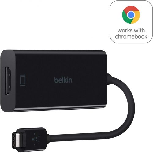 벨킨 Belkin USB-C to HDMI Adapter (Supports 4K @60Hz, HDMI to USB-C Adapter, USB Type-C to HDMI Adapter)