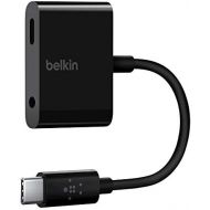 [아마존베스트]Belkin RockStar 3.5 mm jack audio and USB-C charging adapter (USB-C audio adapter for Google Pixel 3 / 3XL, iPad Pro, Samsung Galaxy S20 / S20 +, S20 Ultra, Note 10/10 + , S10 / S1