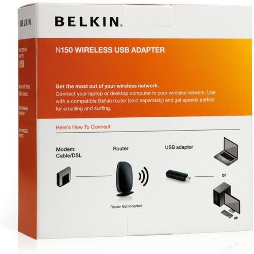 벨킨 Belkin N750 DB Wireless Dual-Band USB Adapter, IEEE 802.11 abg (F9L1103)