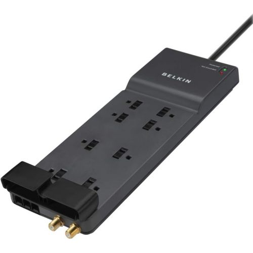 벨킨 Belkin BE112230-08 12-Outlet Power Strip Surge Protector