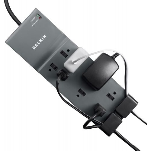 벨킨 Belkin BE112230-08 12-Outlet Power Strip Surge Protector