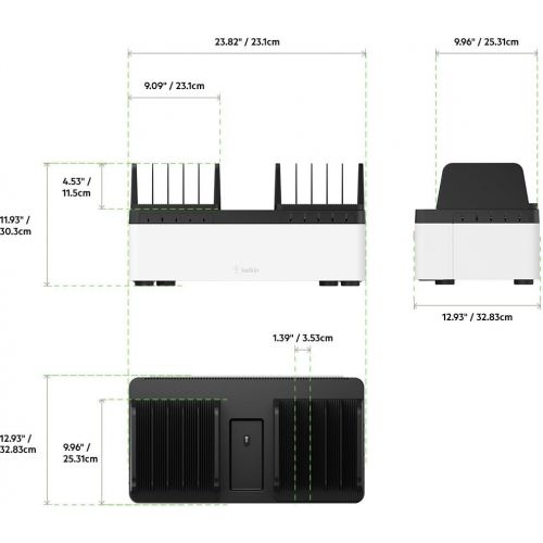 벨킨 Belkin Store and Charge Go with Fixed Dividers - B2B141