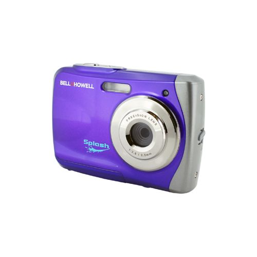벨 Bell and Howell Bell+howell Splash Wp7 12 Megapixel Compact Camera - Purple - 2.4 Lcd - 8x - 4032 X 3024 Image - 640 X 480 Video (wp7purple)