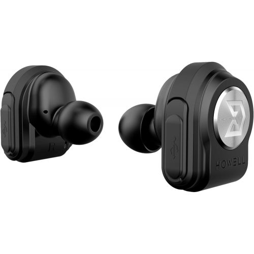 벨 Bell + Howell 9956 Pure Wireless Bluetooth Earbuds with Secure Fit, Built-in Microphone and Portable Charging Case