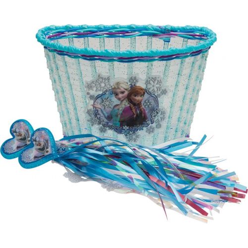 벨 BELL Disney Frozen Child Bike Basket & Streamer Combo