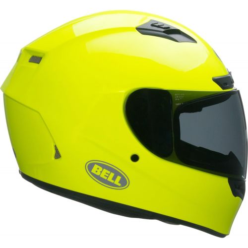 벨 Bell Qualifier DLX Full-Face Motorcycle Helmet (Gloss Hi-Viz Yellow, X-Small)