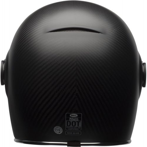 벨 Bell Bullitt Carbon Full-Face Motorcycle Helmet (Solid Matte Carbon, X-Small)