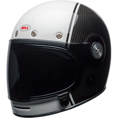 벨 Bell Bullitt Carbon Full-Face Motorcycle Helmet (Solid Matte Carbon, X-Small)