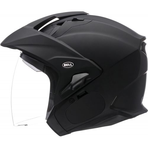 벨 Bell Mag-9 Open Face Motorcycle Helmet (Solid Matte Black, X-Small)