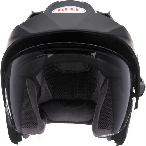 벨 Bell Mag-9 Open Face Motorcycle Helmet (Solid Matte Black, X-Small)