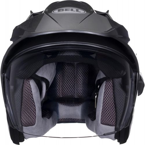 벨 Bell Mag-9 Open Face Motorcycle Helmet (Solid Gloss Titanium, Small)