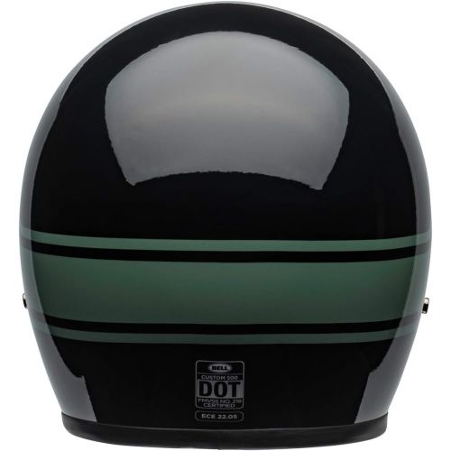 벨 Bell Custom 500 Open-Face Motorcycle Helmet(Solid Black, X-Small)