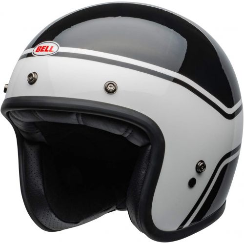 벨 Bell Custom 500 Open-Face Motorcycle Helmet(Solid Black, X-Small)