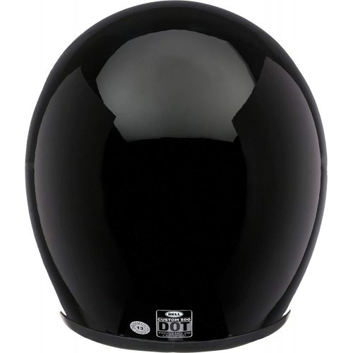 벨 Bell Custom 500 Open-Face Motorcycle Helmet(Solid Black, X-Small)