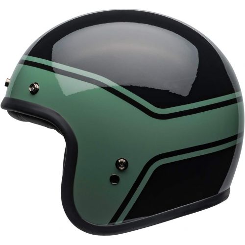 벨 Bell Custom 500 Open-Face Motorcycle Helmet(Solid Black, X-Small)