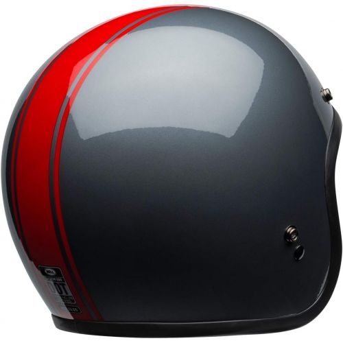 벨 Bell Custom 500 Open-Face Motorcycle Helmet(Solid Black, X-Small)