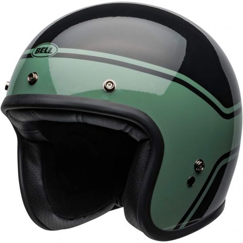 벨 Bell Custom 500 Open-Face Motorcycle Helmet(Solid Black, X-Small)