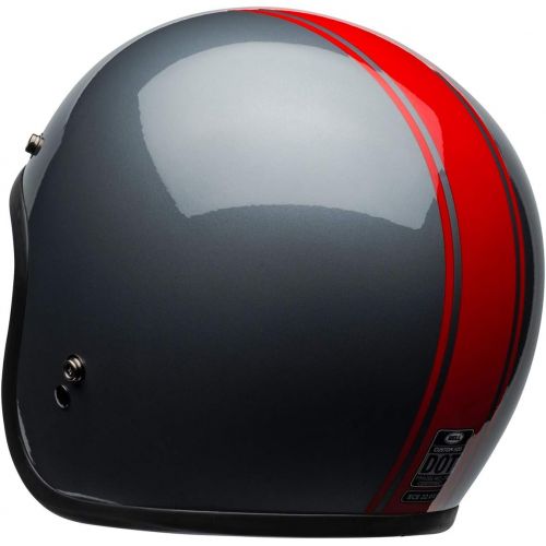 벨 Bell Custom 500 Open-Face Motorcycle Helmet(Solid Black, X-Small)