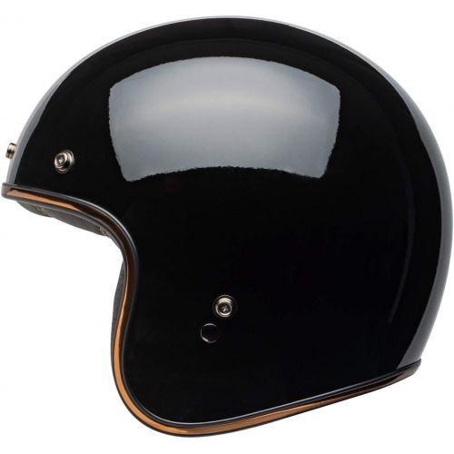 벨 Bell Custom 500 Open-Face Motorcycle Helmet(Solid Black, X-Small)