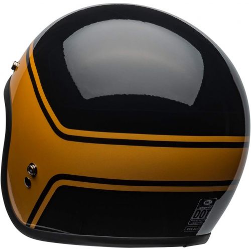 벨 Bell Custom 500 Open-Face Motorcycle Helmet(Solid Black, X-Small)