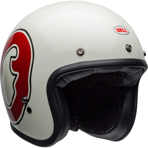 벨 Bell Custom 500 Open-Face Motorcycle Helmet(Solid Black, X-Small)