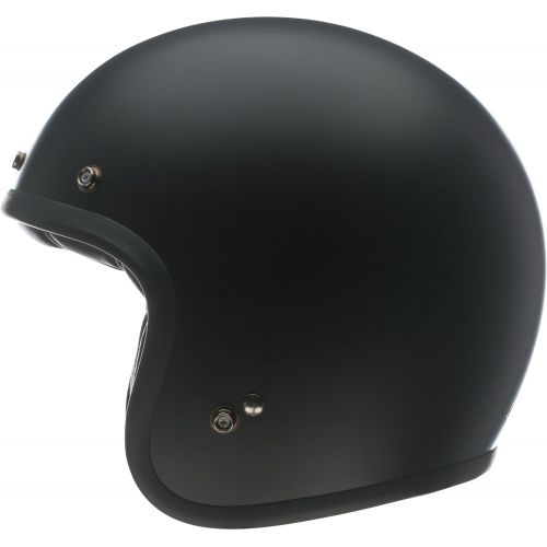 벨 Bell Custom 500 Open-Face Motorcycle Helmet(Solid Black, X-Small)