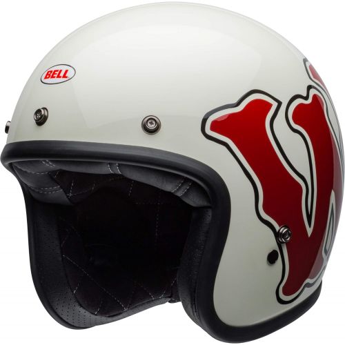 벨 Bell Custom 500 Open-Face Motorcycle Helmet(Solid Black, X-Small)