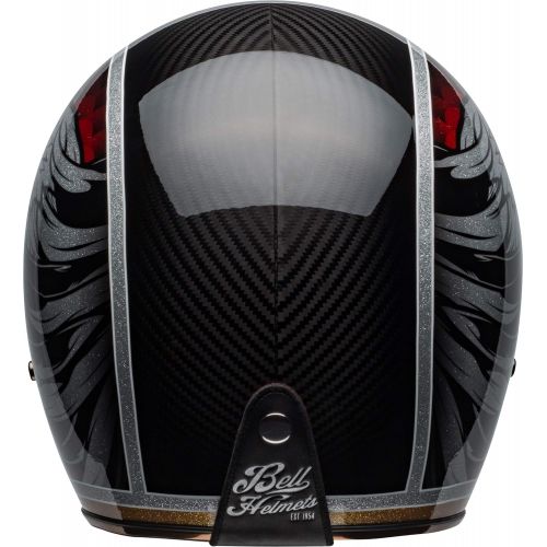 벨 Bell Custom 500 Carbon Open-Face Motorcycle Helmet(Matte BlackCarbon, X-Large)