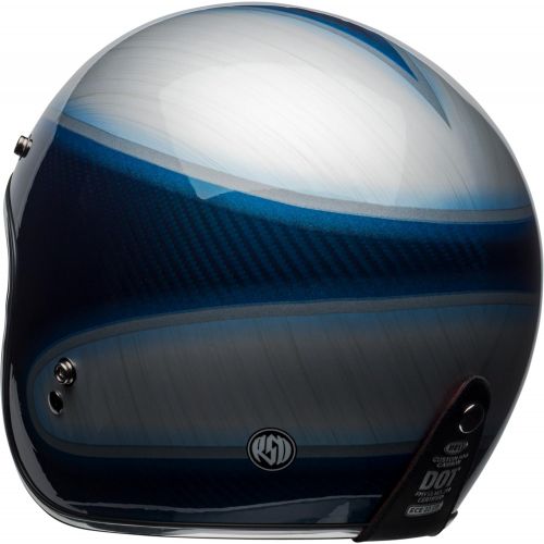 벨 Bell Custom 500 Carbon Open-Face Motorcycle Helmet(Matte BlackCarbon, X-Large)