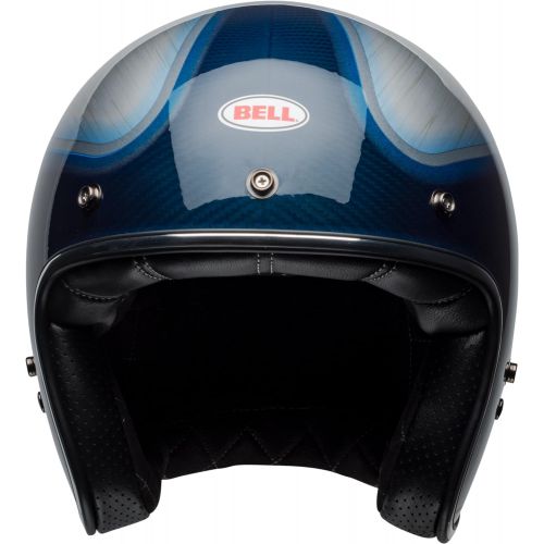 벨 Bell Custom 500 Carbon Open-Face Motorcycle Helmet(Matte BlackCarbon, X-Large)